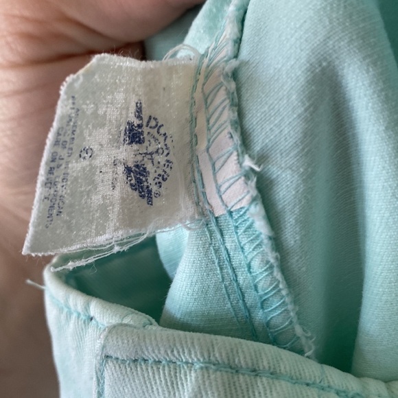 Vintage Dockers high rise pleated mint green trousers pants - Picture 12 of 13